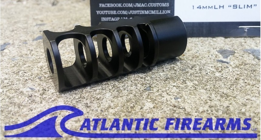 JMAC CUSTOMS RRD-4C "Slim" 14mmLH Muzzle Brake/Compensator