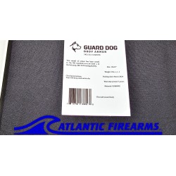 Guard Dog Level IIIA  Body Armor Plates 10"x12"- Pair