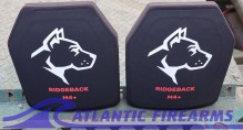 Guard Dog RidgeBack Level IV+ Ceramic Body Armor Plates 10"x12"- Pair