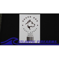 Guard Dog RidgeBack Level IV+ Ceramic Body Armor Plates 10"x12"- Pair