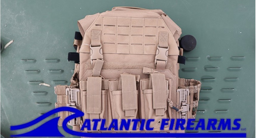 Guard Dog Body Armor Cerberus Plate Carrier-Backpack Compatible FDE