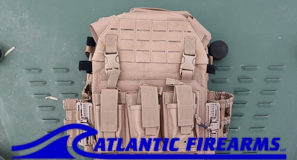 Guard Dog Body Armor Cerberus Plate Carrier-Backpack Compatible FDE