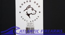 GUARD DOG CERAMIC LEVEL IV  BODY ARMOR PLATES 10"X12"- PAIR
