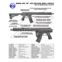 FOXTROT MIKE 102-16F Rifle