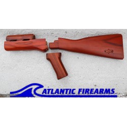 AK47 Stock Set-Sunburst Walnut