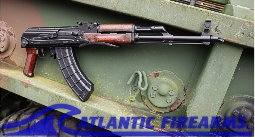 POLISH AKMS CIRCLE 11 UNDER FOLDER -AK 47 RIFLE Video