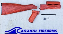 AK47 Stock Set Exotic Padauk