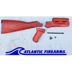 AK47 Stock Set Exotic Padauk