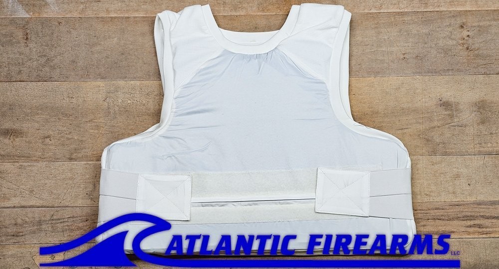 Body Armor- Concealed Level IIIA Ballistic Vest - White
