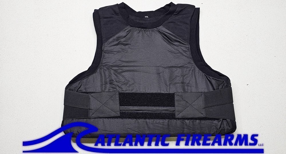 Body Armor- Concealed Level IIIA Ballistic Vest - Black