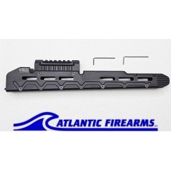 Extended Tactical Handguard for AK/AKM Rifles - Black - ME