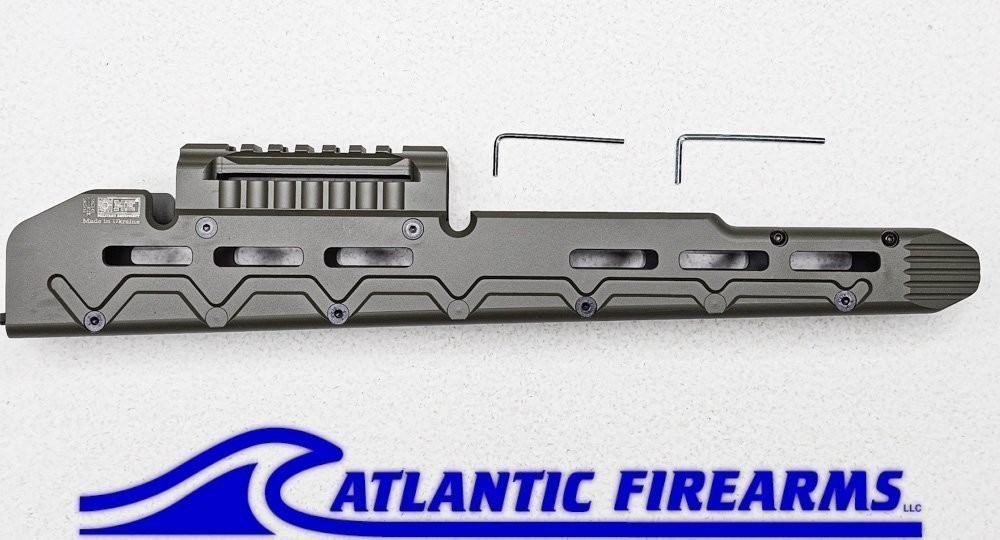 Extended Tactical Handguard for AK/AKM Rifles - OD Green - ME