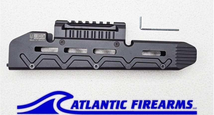 Mid Length Tactical Handguard for AK/AKM Rifles - Black - ME