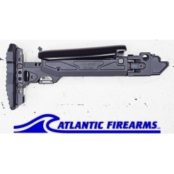 CRC 5002/9033 Folding Telescopic Buttstock for AKM/AK74 - Black - KPYK