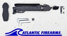 CRC 5002/9033 Folding Telescopic Buttstock for AKM/AK74 - Black - KPYK