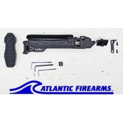 CRC 5002/9033 Folding Telescopic Buttstock for AKM/AK74 - Black - KPYK