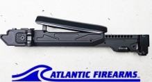 CRC 5002/9033 Folding Telescopic Buttstock for AKM/AK74 - Black - KPYK