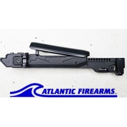 CRC 5002/9033 Folding Telescopic Buttstock for AKM/AK74 - Black - KPYK