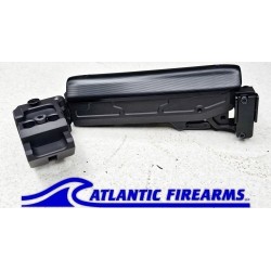 CRC 5002/9033 Folding Telescopic Buttstock for AKM/AK74 - Black - KPYK