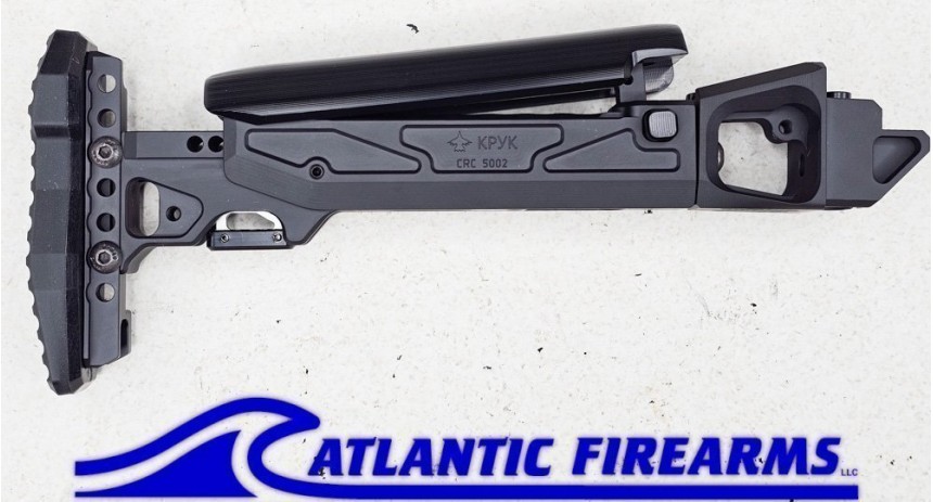 CRC 5002/9035 Telescopic Buttstock for AKM/AK74 - Black - KPYK