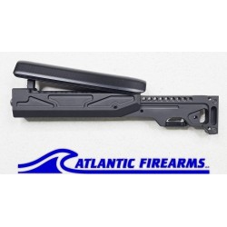 CRC 5002/9035 Telescopic Buttstock for AKM/AK74 - Black - KPYK