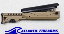 CRC 5002/9035 Telescopic Buttstock for AKM/AK74 - Coyote - KPYK
