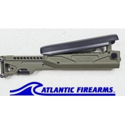 CRC 5002/9035 Telescopic Buttstock for AKM/AK74 - OD Green - KPYK