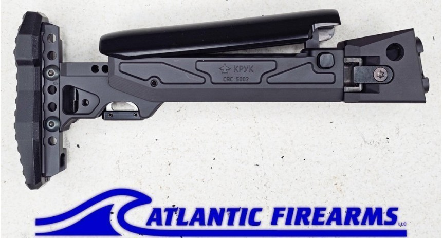 CRC 5002/9034 Folding Telescopic Buttstock for Arsenal Sam Series - Black - KPYK