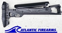 CRC 5002/9036 Telescopic Buttstock for Arsenal Sam Series - Black - KPYK