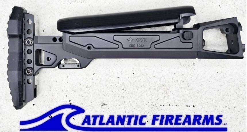 CRC 5002/9036 Telescopic Buttstock for Arsenal Sam Series - Black - KPYK