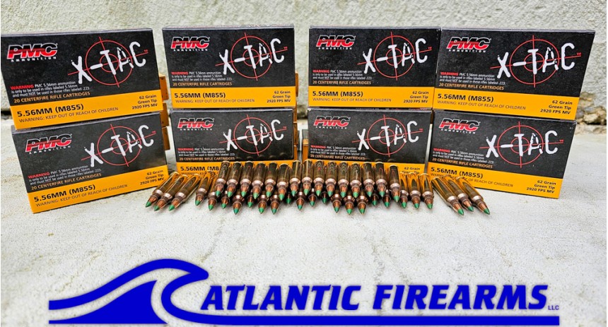 PMC X-TAC 62Gr 5.56 Ammunition- 1000RDS