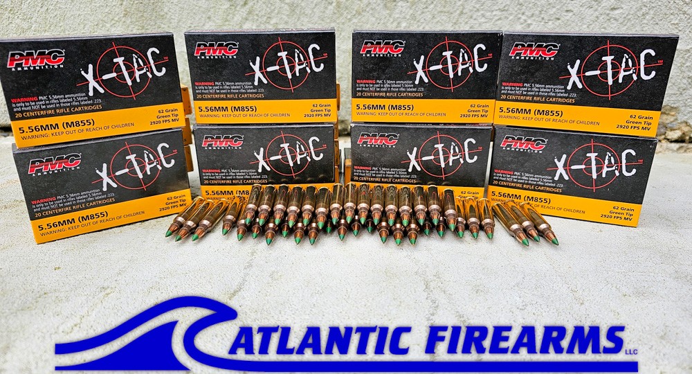 PMC X-TAC 62Gr 5.56 Ammunition- 1000RDS