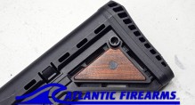 AR15 Collapsible Stock Wood- Tiger Walnut