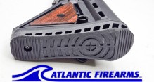 AR15 Collapsible Stock Wood- Tiger Walnut