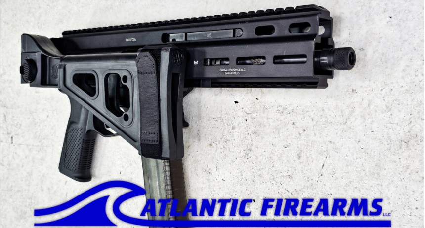Grand Power Stribog SP10A3 10MM Pistol W/ Brace