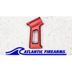 Skeletonized AK Pistol Grip- Red