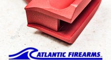 Skeletonized AK Pistol Grip- Red