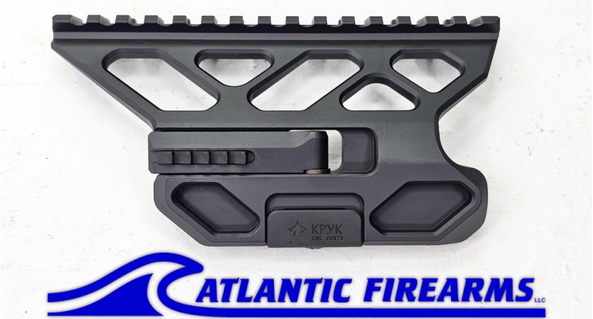 CRC 2U073 Quick Release Optic Mount for AK Rifles Black - KPYK