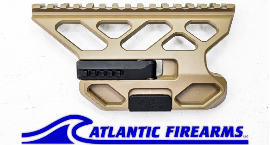 CRC 2U073 Quick Release Optic Mount for AK Rifles Coyote - KPYK