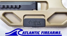 CRC 2U073 Quick Release Optic Mount for AK Rifles Coyote - KPYK