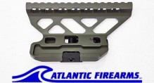 CRC 2U073 Quick Release Optic Mount for AK Rifles OD Green - KPYK