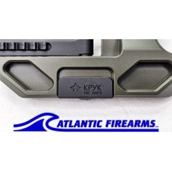CRC 2U073 Quick Release Optic Mount for AK Rifles OD Green - KPYK