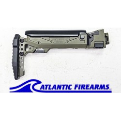 CRC 5002/9037L 4.5mm Left Side Folding Buttstock OD Green - KPYK
