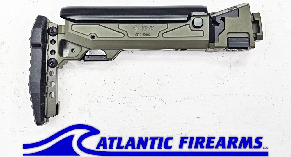 CRC 5002/9037L 4.5mm Left Side Folding Buttstock OD Green - KPYK