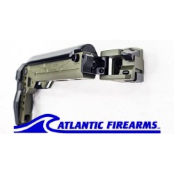 CRC 5002/9037L 4.5mm Left Side Folding Buttstock OD Green - KPYK