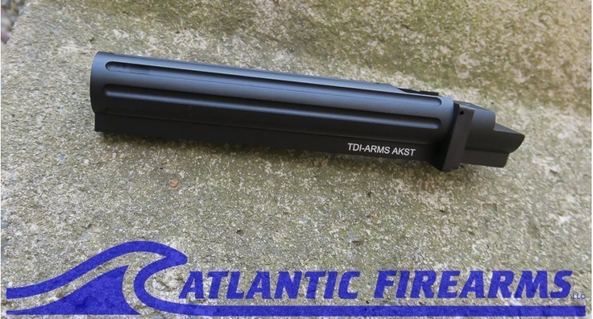AK47 Rifle M4 Stock Adapter-TDI Arms -AKS-T stamped AK Buffer Tube (MIL Size)