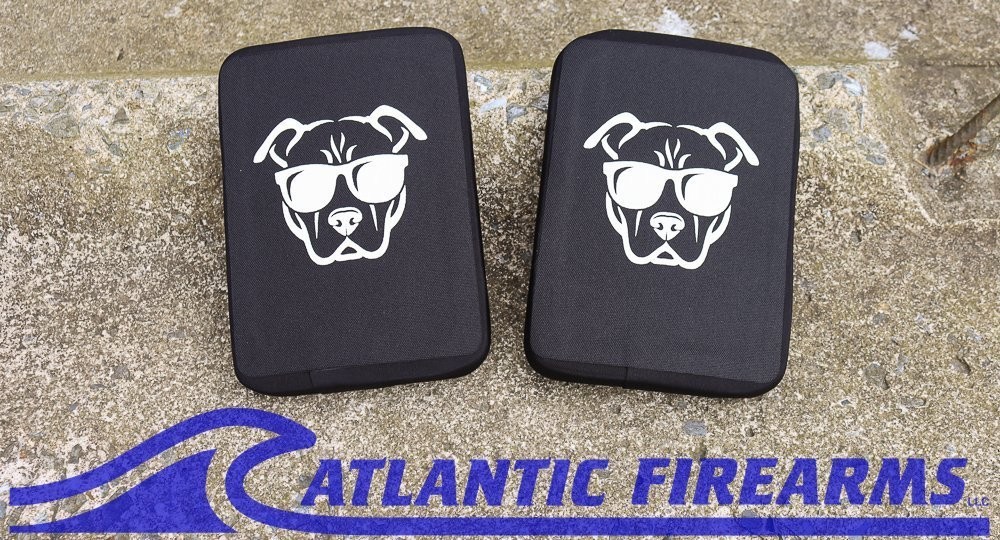 Guard Dog Body Armor Level IV Ceramic Side Plate- 6"x8"- Pair