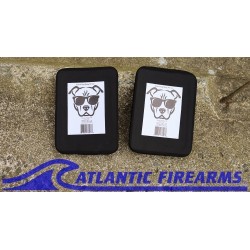 Guard Dog Body Armor Level IV Ceramic Side Plate- 6"x8"- Pair