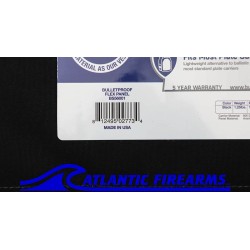 Bulletproof Level IIIA Flexible Armor Panel - 10" x 12" - BulletSafe