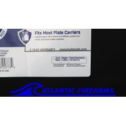 Bulletproof Level IIIA Flexible Armor Panel - 10" x 12" - BulletSafe